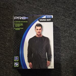 Black Sauna Suit for Men L/xl